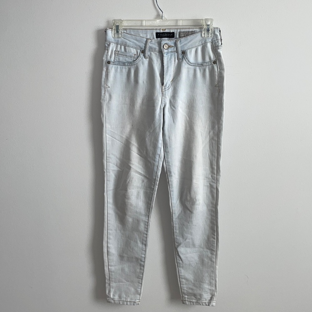 Aeropostale High Waisted Ankle Legging Skinny Jeans - Size 0
